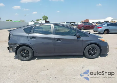 2012 Toyota Prius Three from USA, damaged, VIN JTDKN3DU2C1593643
